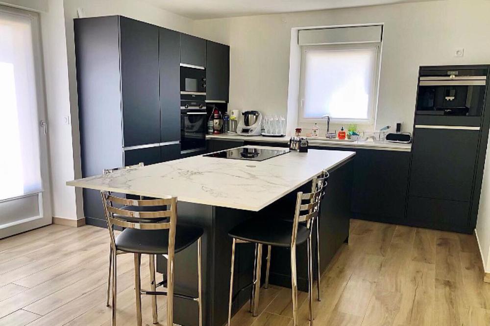 Apres de rénovation de cuisine effet moderne