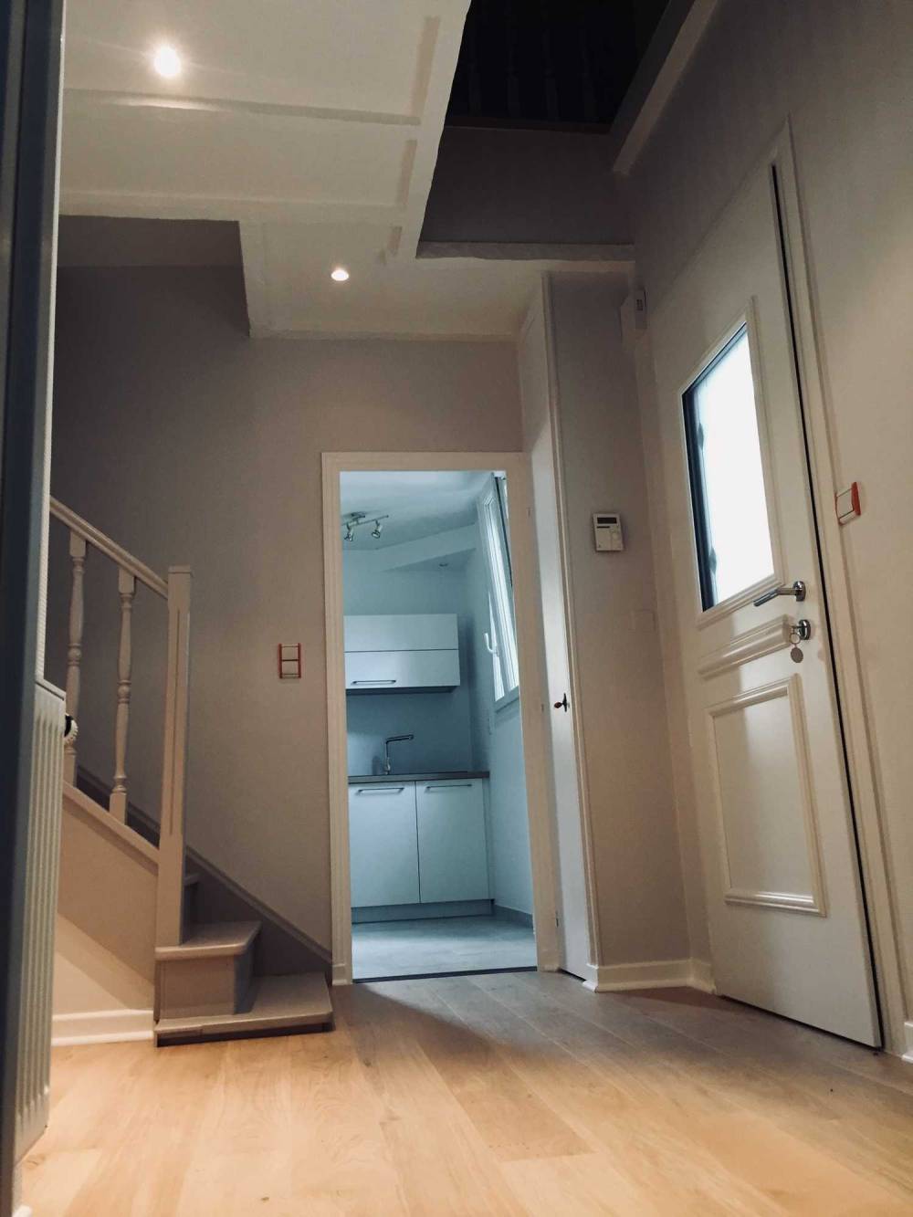 Allé centrale d'une maison