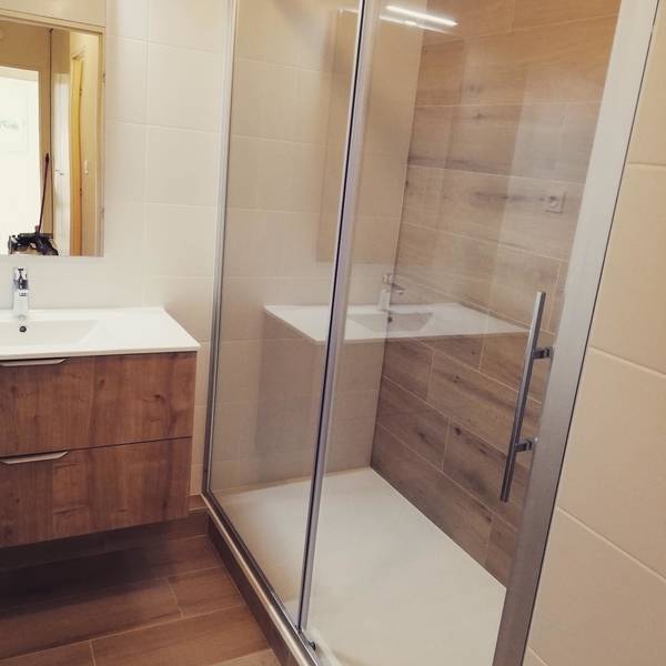 Installation d'une douche à l'italienne